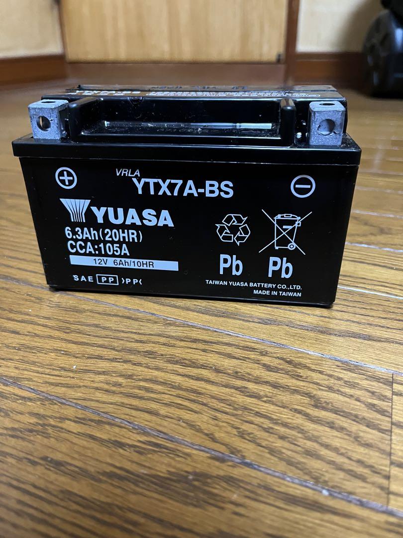 YUASAバッテリーYTX7A-BS