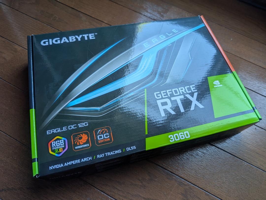 グラフィックボード・グラボ・ビデオカード GIGABYTE GEFORCE RTX 3060 EAGLE OC 12G