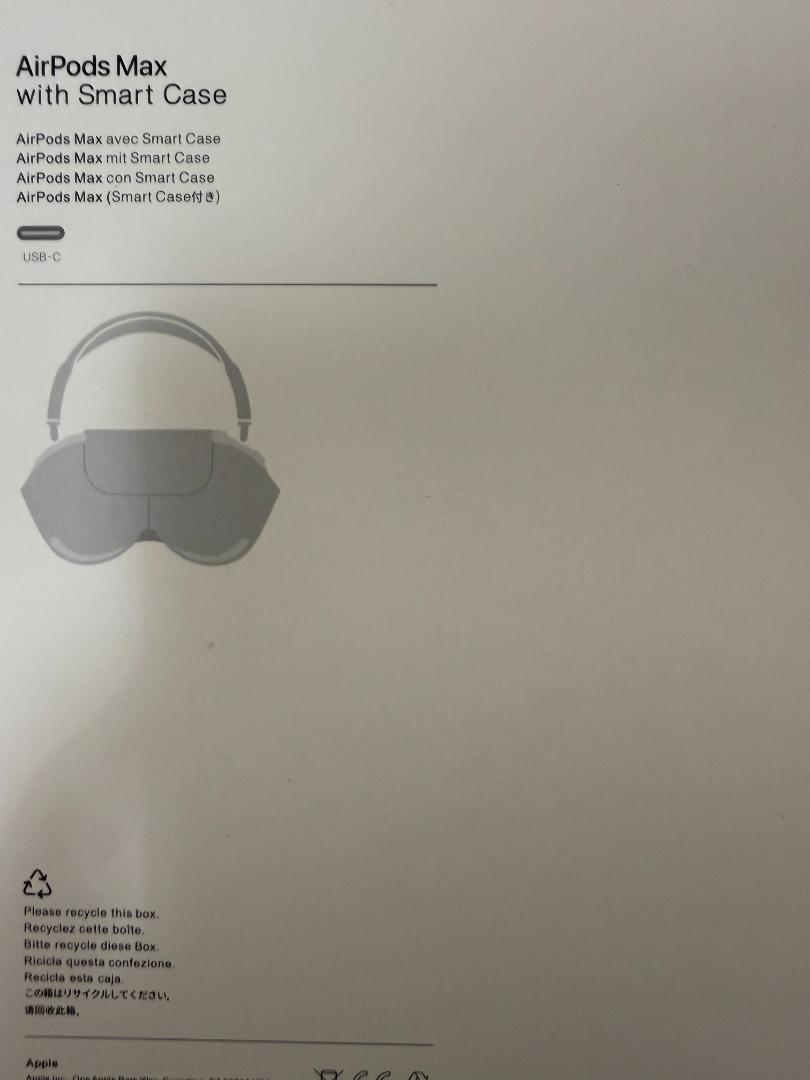 Airpods max 第2世代ミッドナイトUSB-C充電