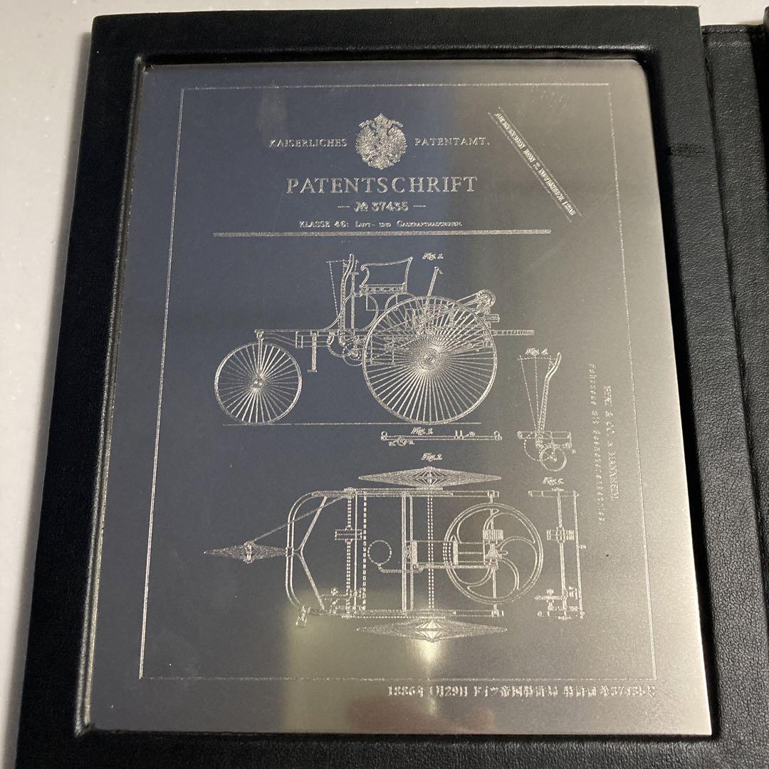 Mercedesベンツ 120年記念品 Benz 120周年記念 メルセデスベンツ 記念プレート&DVD□ベンツの