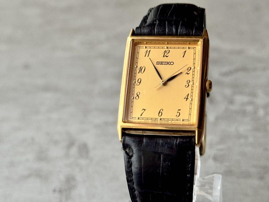 注目の福袋をピックアップ！ SEIKO アラビア数字 80年代 レクタンギュラー vintage 時計