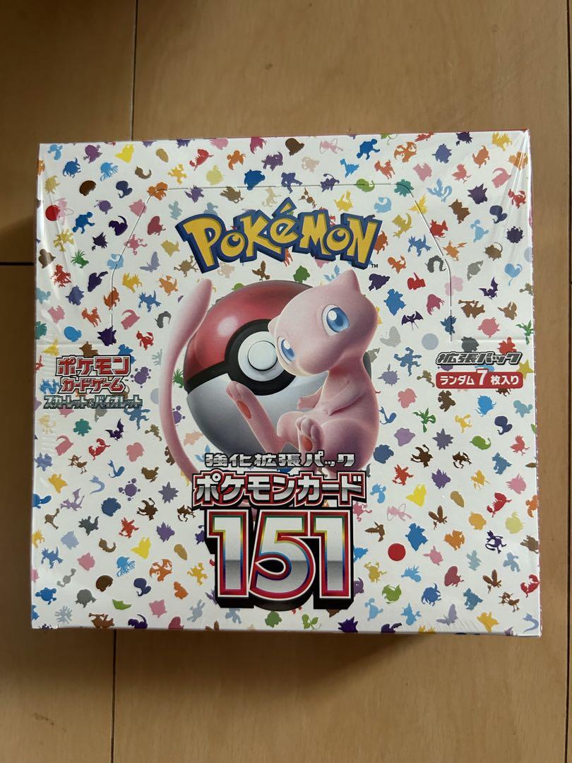 ポケモンカード 151 シュリンク付きbox