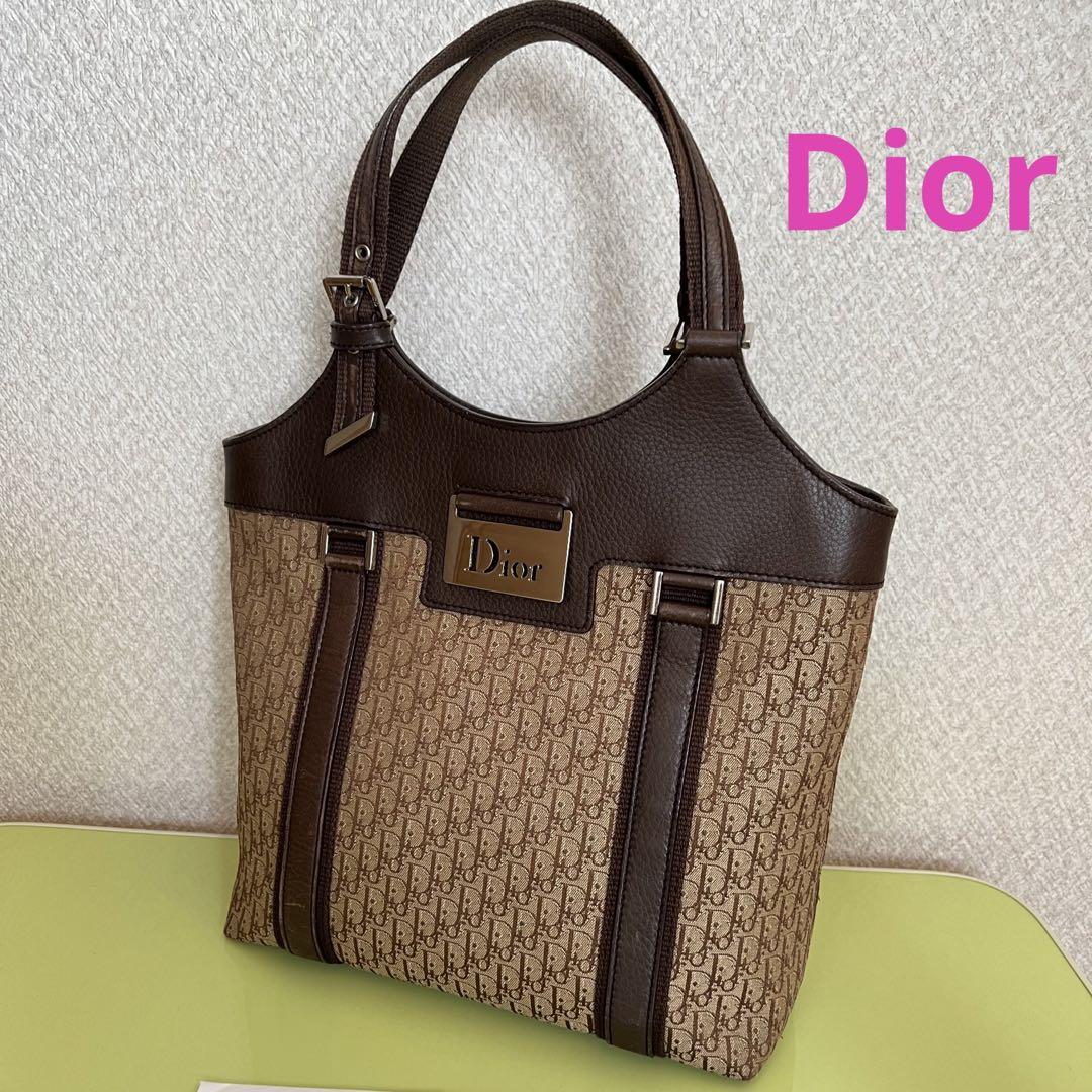 クリスチャンディオール　トロッタートートバッグ　Dior  製造証明書付き