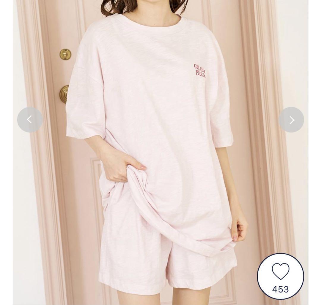 gelato pique ICEワンポイントビッグTシャツ