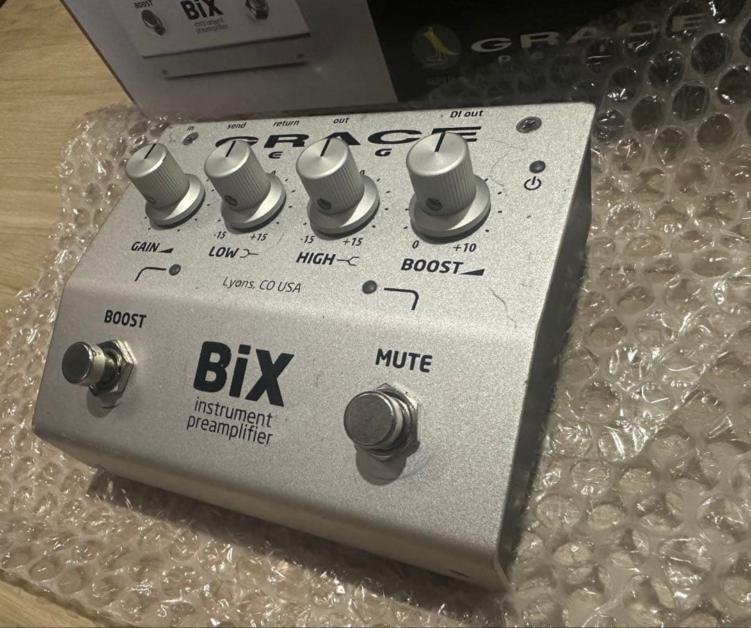 DI PREAMP目立った傷や汚れなし