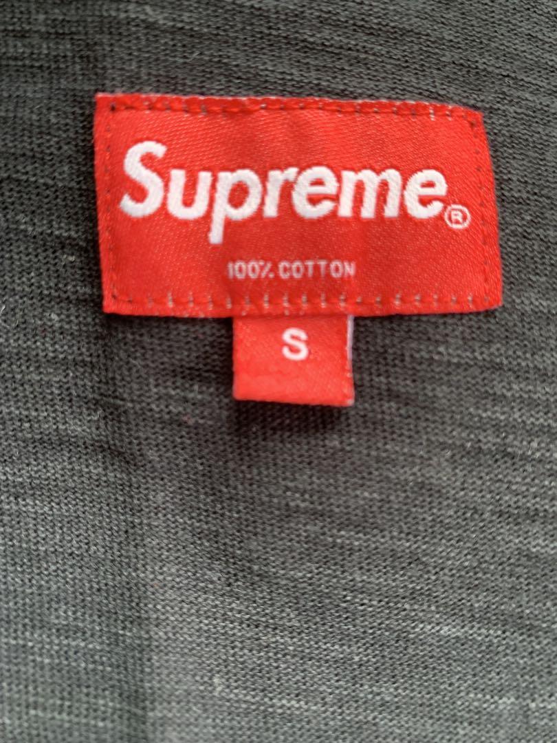Supreme ブラック タンクトップ S