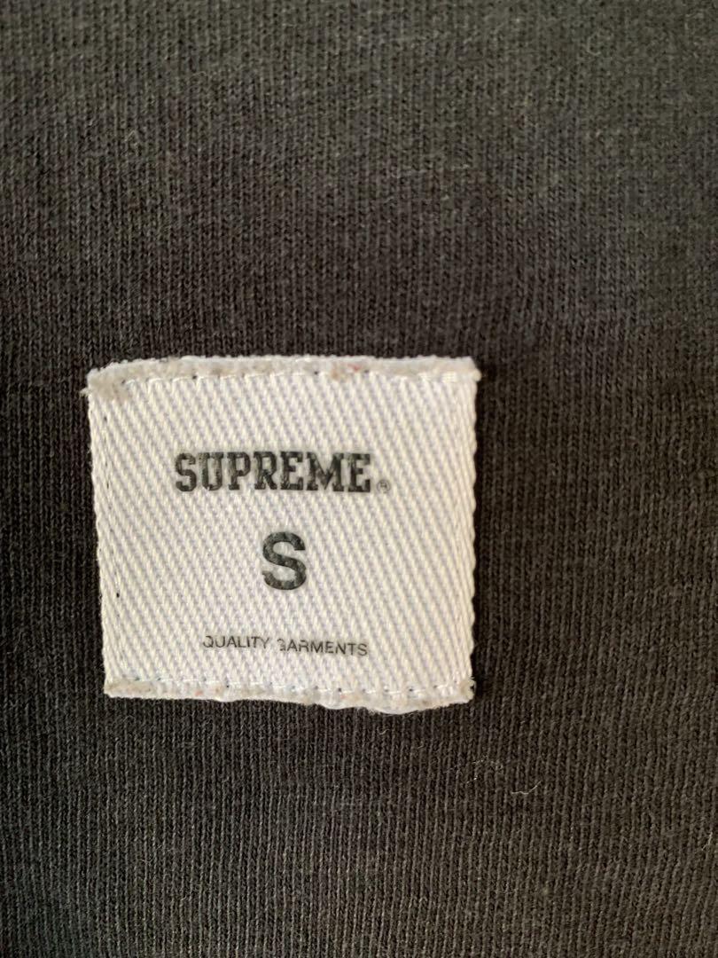 Supreme ブラック タンクトップ S
