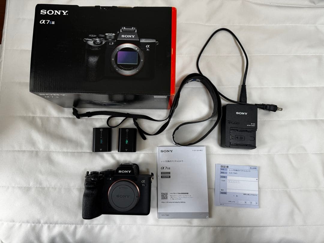 【期間限定】SONY α7SIII ミラーレスカメラ本体