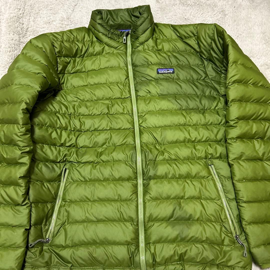 patagonia ダウンジャケット Lサイズ オリーブグリーンL patagonia