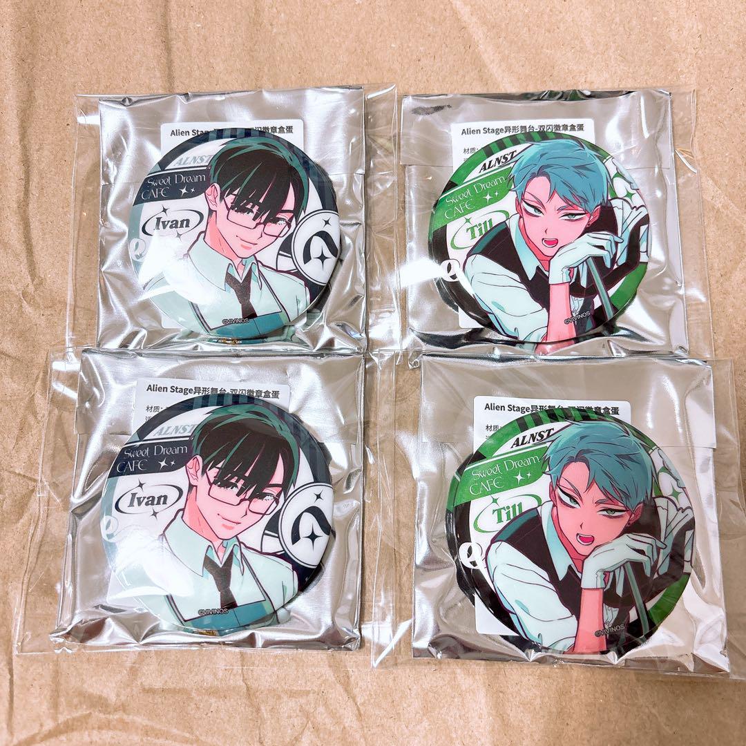 ALIENSTAGE エイリアンステージ イヴァン ティル 缶バッジセット