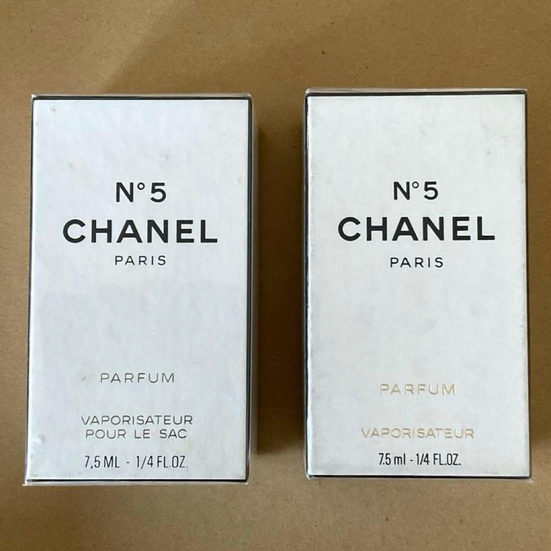 新品未開封　シャネル　No.5 香水 7.5ml 2個セット