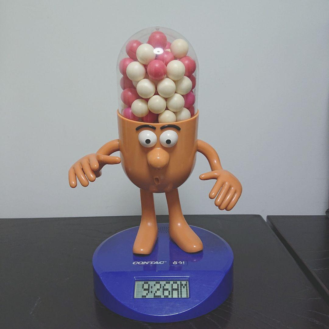 ミスターコンタックくん時計付きフィギュア大