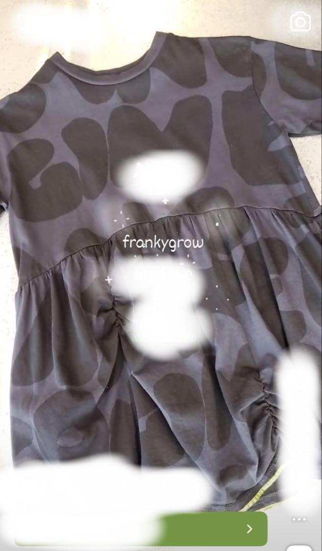 フランキーグロウ frankyglow Lサイズ120～140cm ワンピース