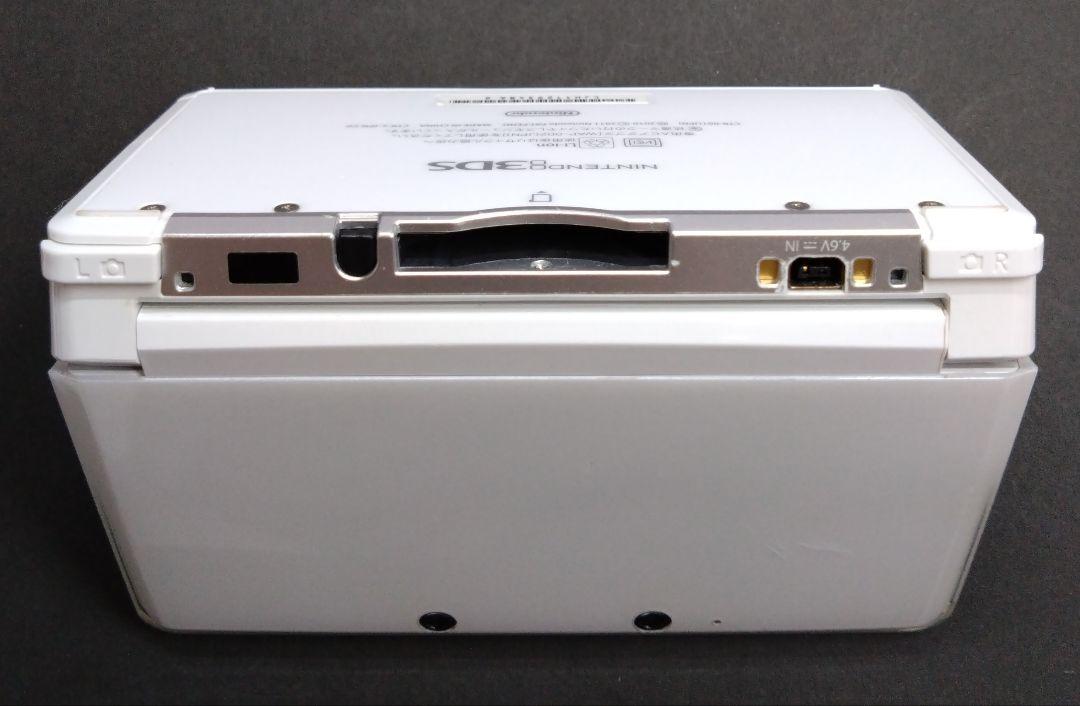 ニンテンドー 3DS アイスホワイト 白 本体 付属品 任天堂 866