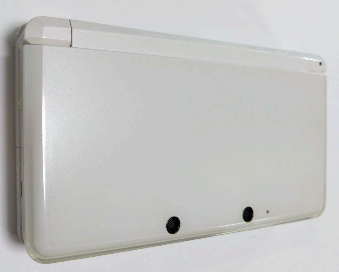 ニンテンドー 3DS アイスホワイト 白 本体 付属品 任天堂 866