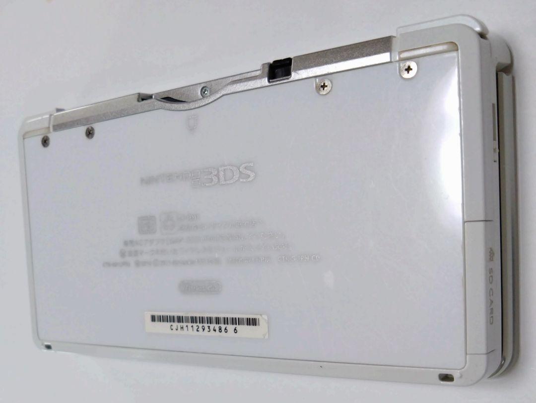 ニンテンドー 3DS アイスホワイト 白 本体 付属品 任天堂 866