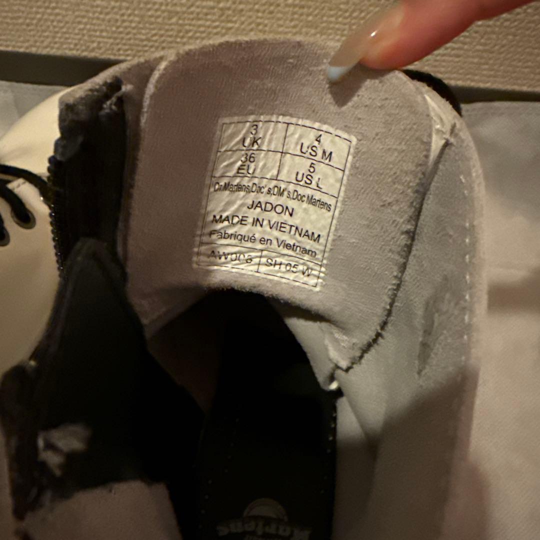 ドクターマーチン JADON ホワイト