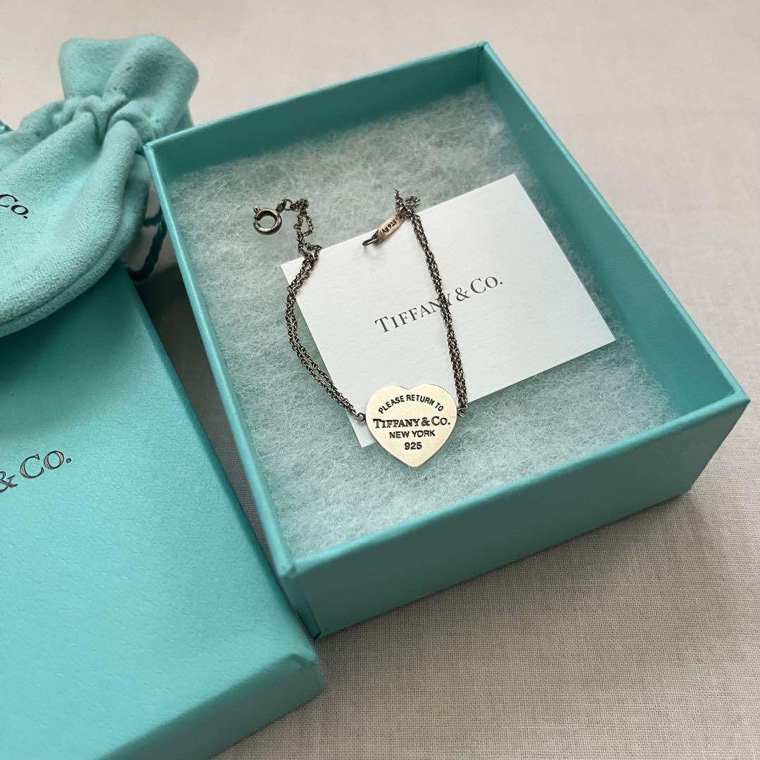 Tiffany & Co. ハート型タグ チェーンブレスレット TIFFANY&Co. ティファニー リターントゥティファニー ハートタグ