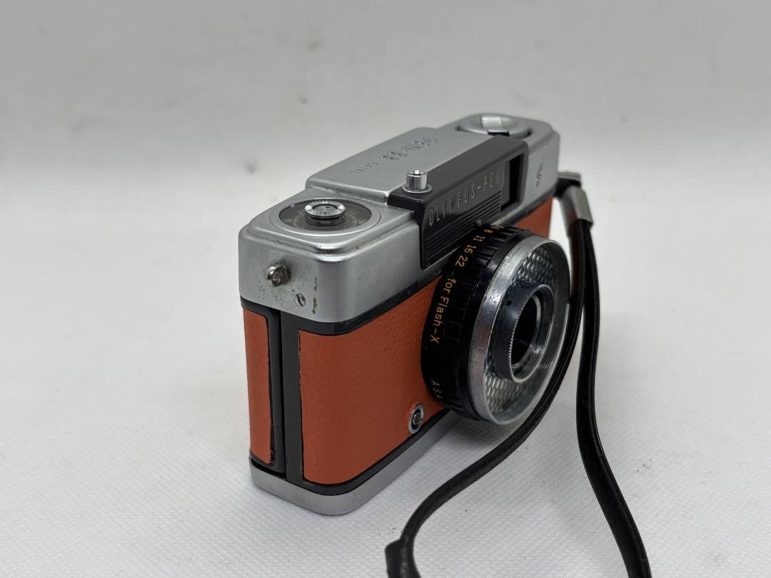 【動作良好】Olympus Pen EE-S ハーフサイズ 人気のオレンジ 動作良好】Olympus Pen EE-S ハーフサイズ 人気のオレンジ