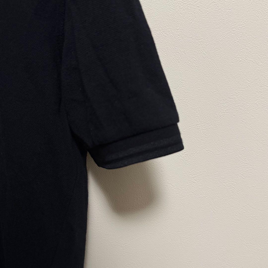 FRED PERRY フレッドペリー　半袖ポロシャツ　M12　黒　ブラック　38