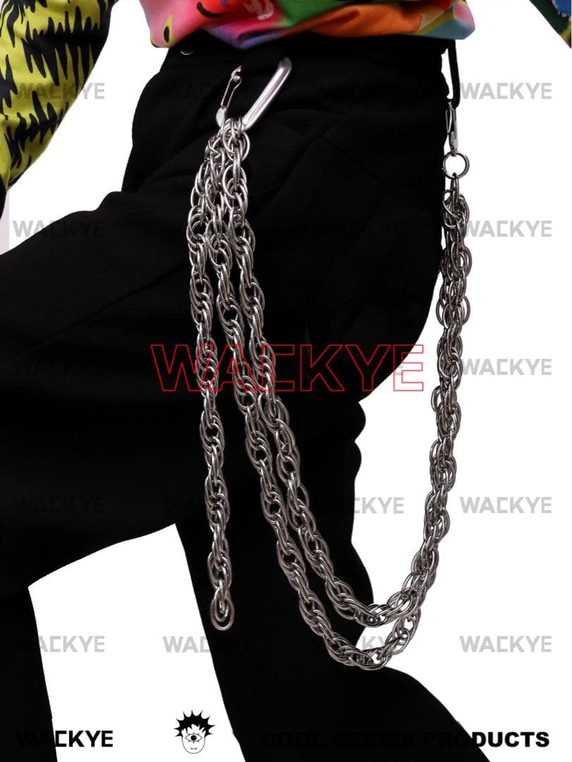 215cm WACKEY crazy long long metal chainBALENCIAGA