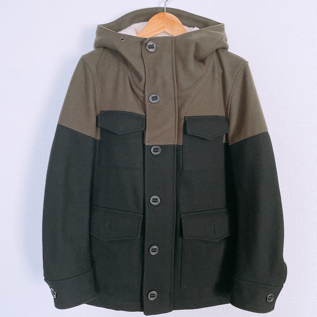 【冬物！】TK バイカラーダッフルコート