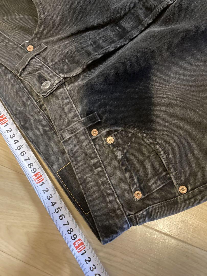 リーバイス　ブラックデニム　501 US w34 L30