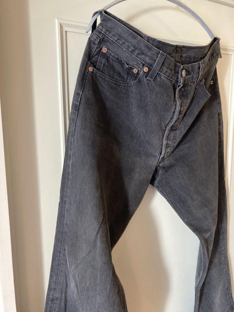 リーバイス　ブラックデニム　501 US w34 L30