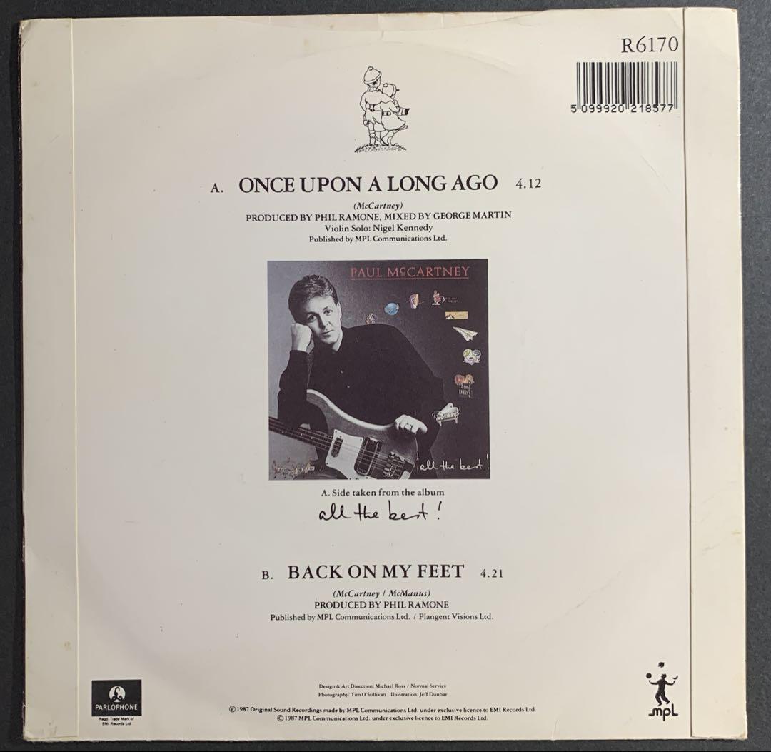 【貴重】ポールマッカートニー Once upon a long ago CD Paul McCartney / Once Upon A Long Ago - メルカリ