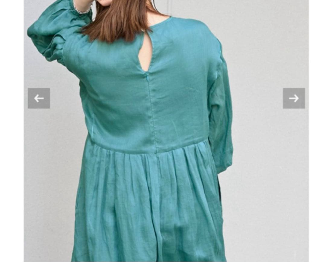 IENAラミー ボリュームスリーブワンピースS IENA DECORATOM_COM_BR