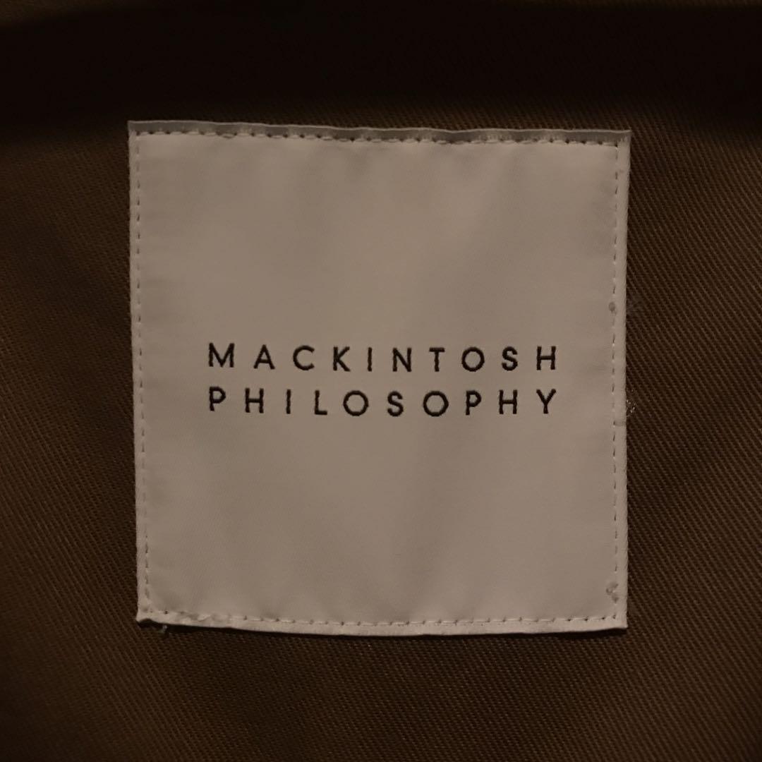 【最終価格】マッキントッシュ フィロソフィ　トレンチコート(インナーダウン付き)