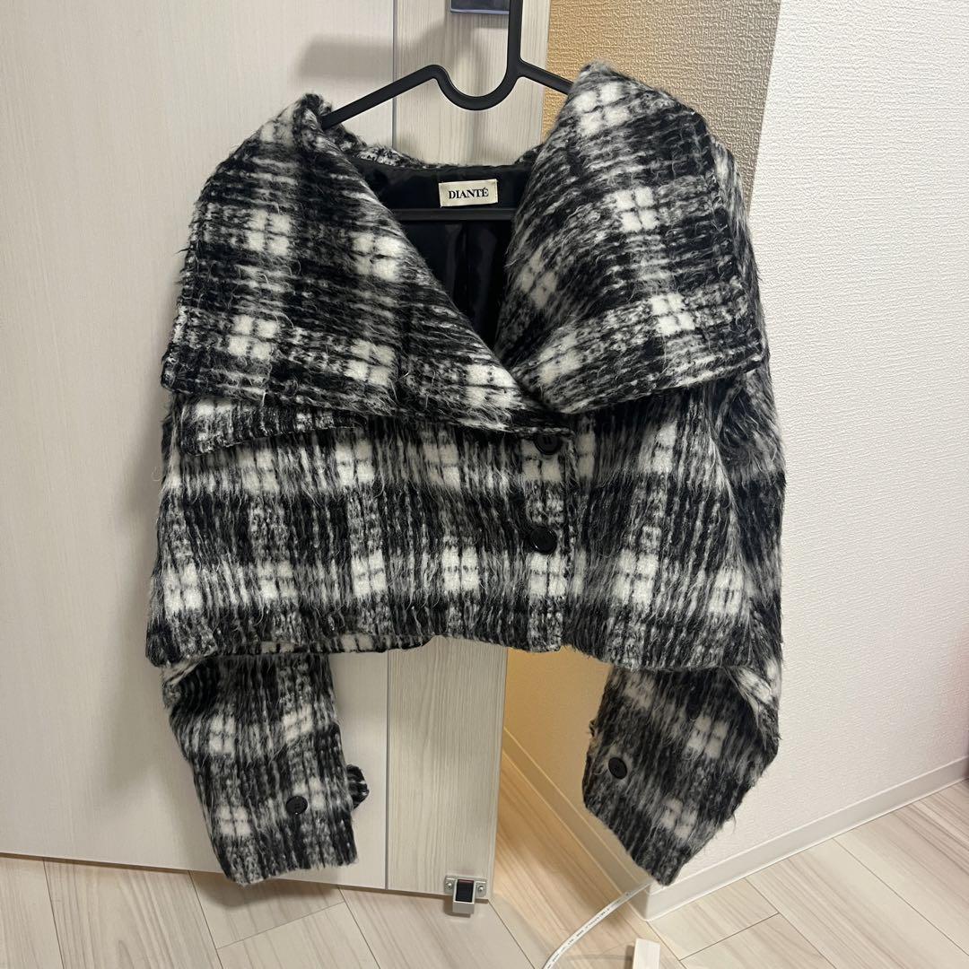 ジャケット・アウター DIANTE Big color shaggy jacket