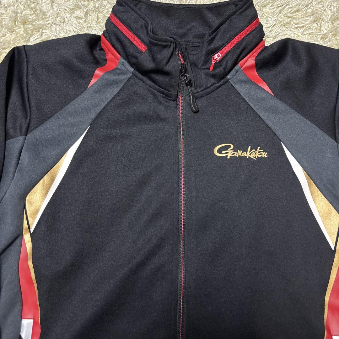 美品 Gamakatsu がまかつ ジャージスーツ ジャケット ストレッチ 人気