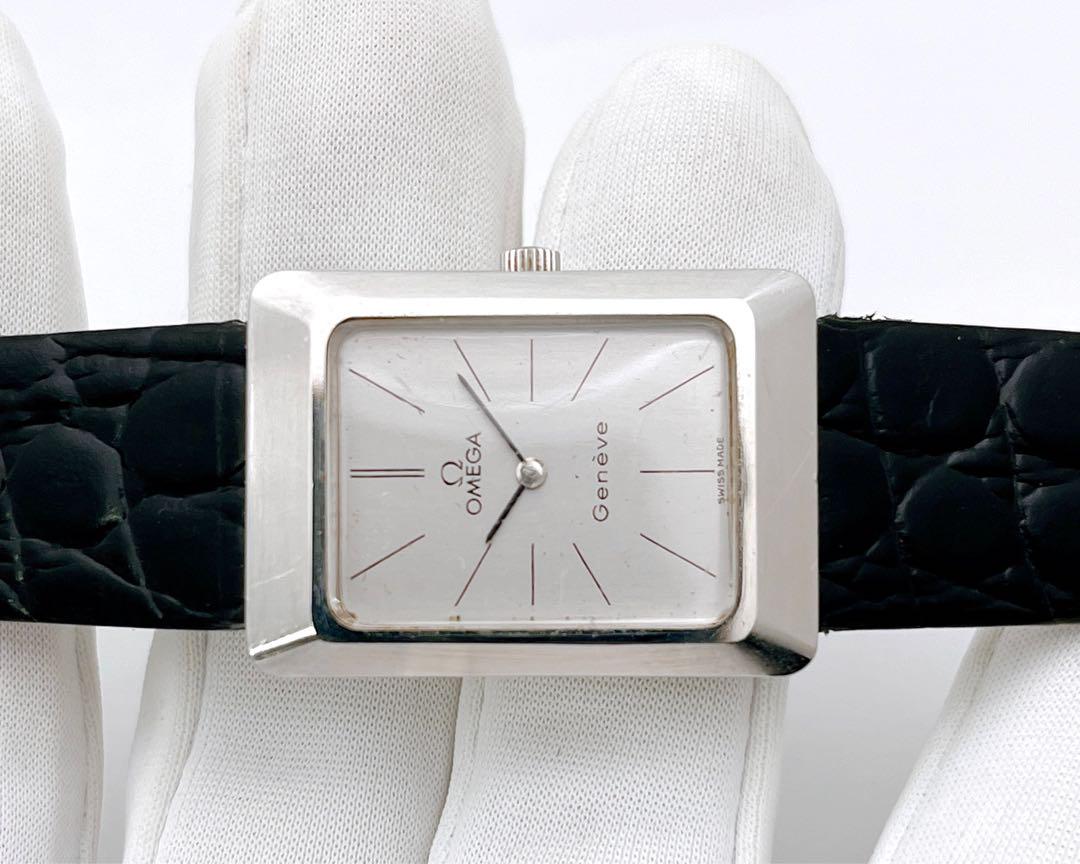 OMEGA オメガ ジュネーブ 手巻き メンズ 腕時計 70s アンティーク