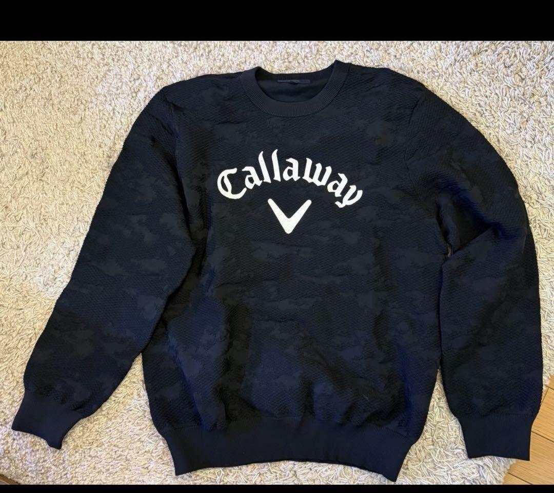Callaway カモフラージュセーター