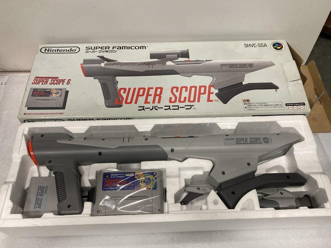 Nintendo】スーパースコープ本体+SUPER SCOPE6(ソフト)