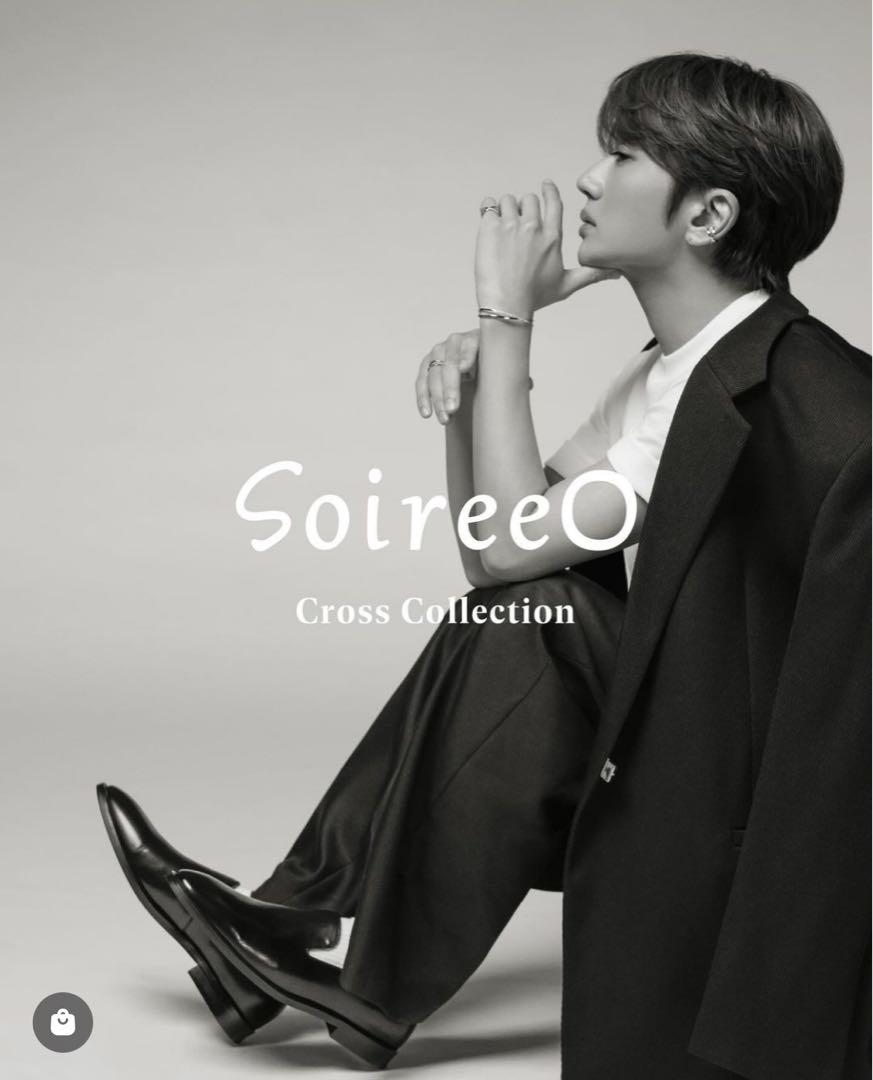 SoireeO（ソワレ・オー）　Ｘリング（クロスリング）　9号 SoireeO クロスリング9号 アクセサリー