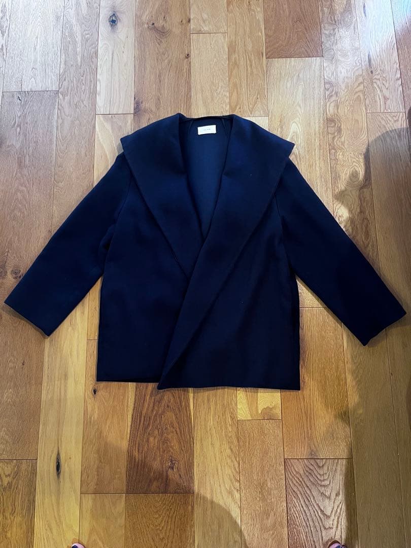 the row コート　ネイビー