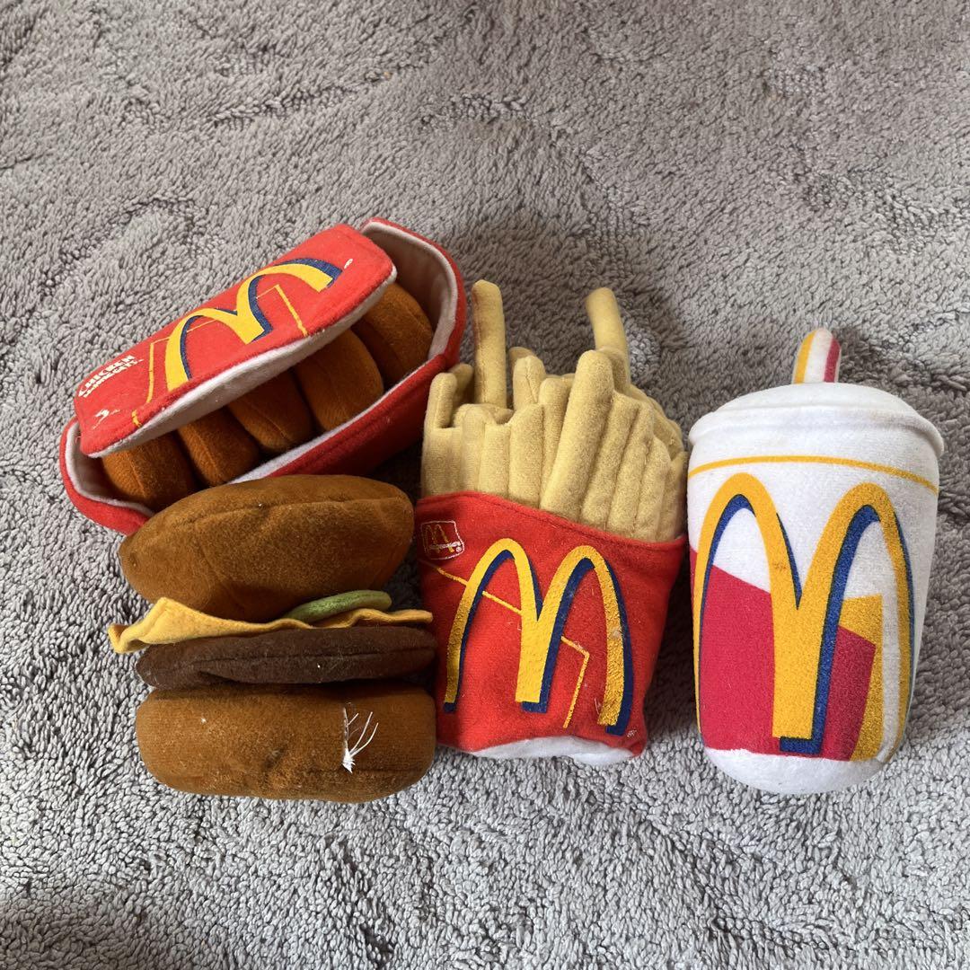 【超希少】マクドナルド フードぬいぐるみセット 超希少】マクドナルド フードぬいぐるみセット - メルカリ