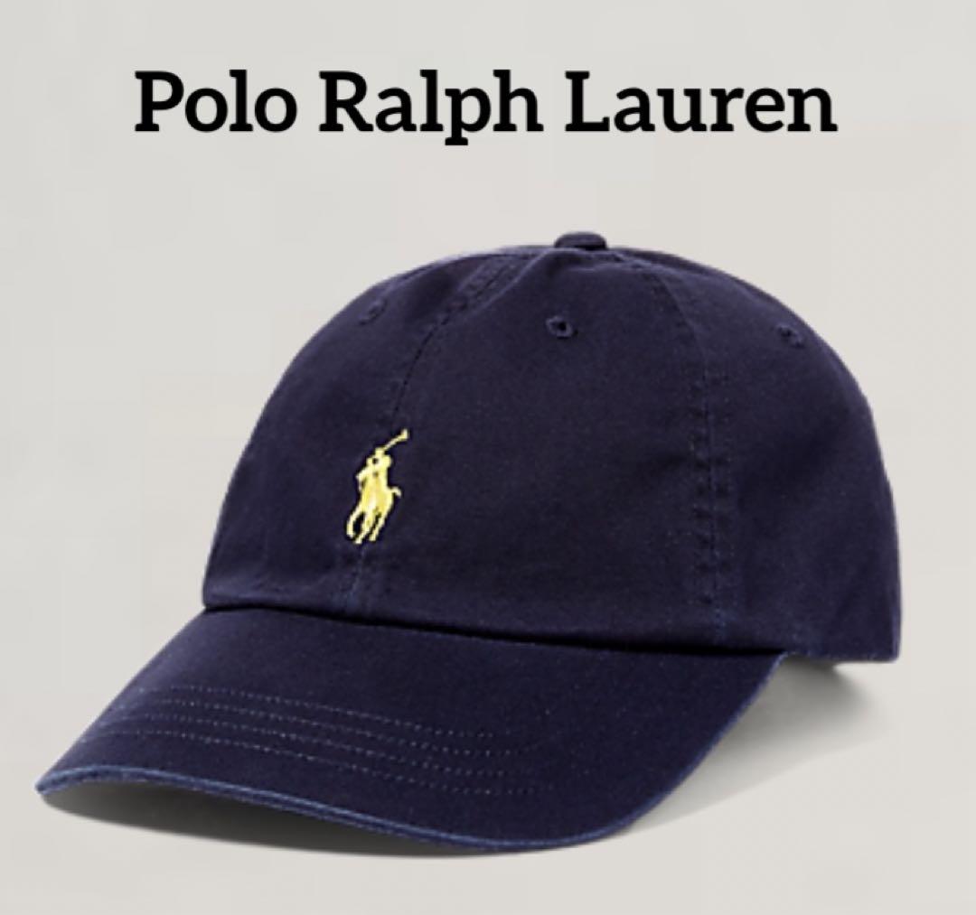 Polo Ralph Lauren ネイビー ベースボールキャップ - メルカリ
