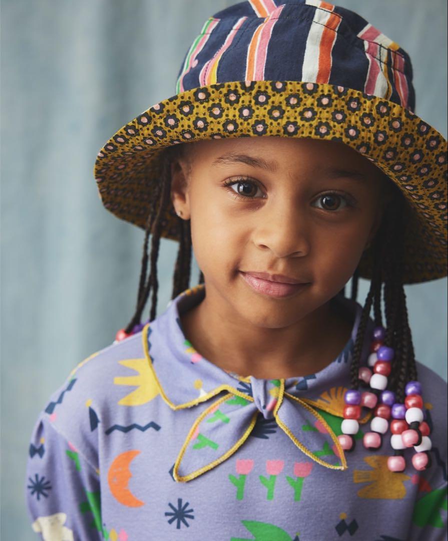 mishaandpuffハット4yー8y misha and puff Bucket Hat 4-8y