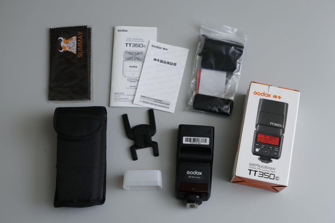 GODOX TT350C キャノン　クリップオンストロボ　ゴドックス