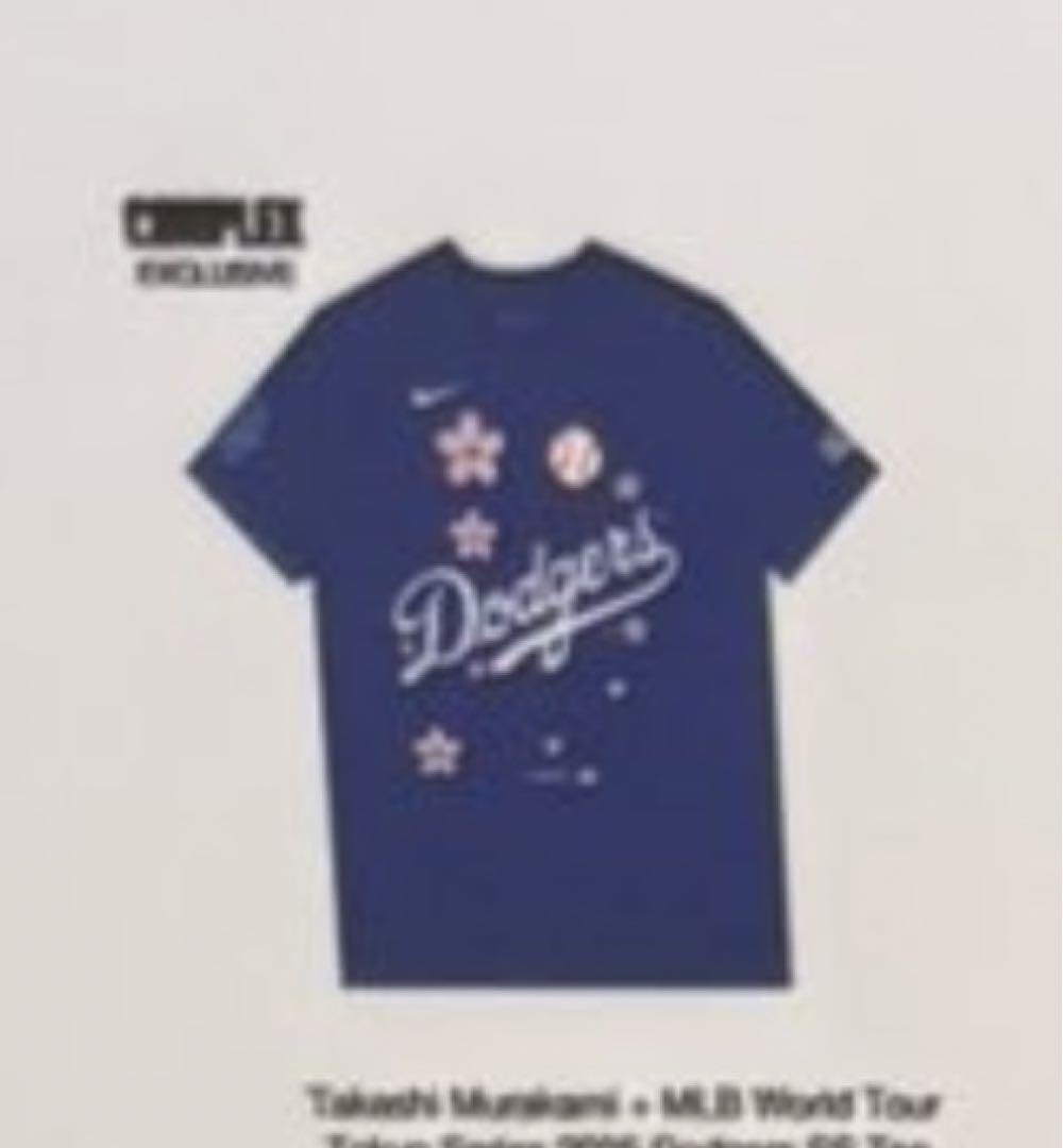 NIKE ドジャース×村上隆MLB東京シリーズコラボ Tシャツ ホワイト