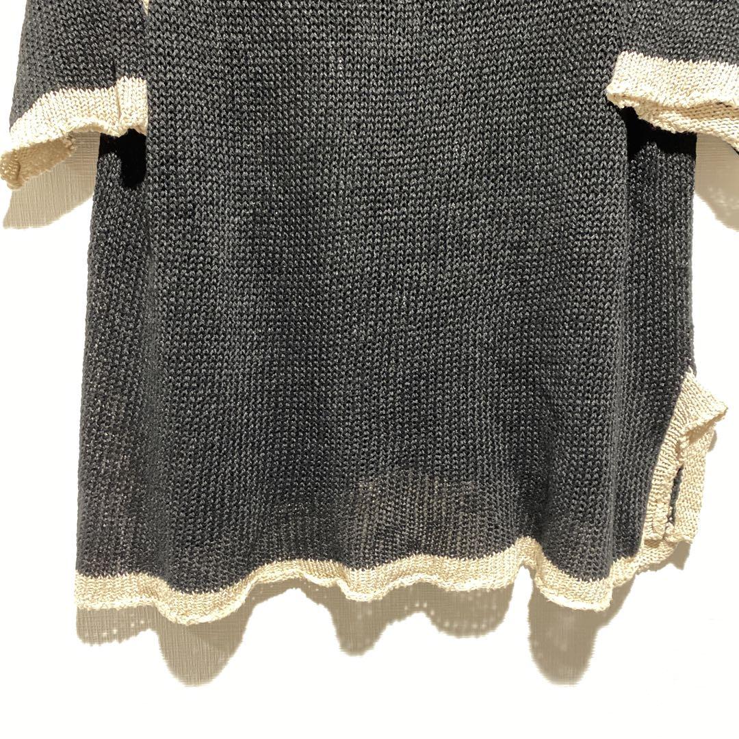 Y's YOHJI YAMAMOTO 80s 90s 半袖　サマーニット　y2k 90s Yohji Yamamoto POUR HOMME メッシュ 半袖ニット - メルカリ
