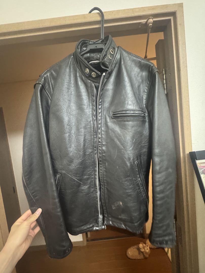 Schott シングルライダースジャケット