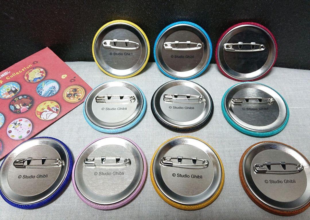 千と千尋の神隠し 刺繍 バッジ ブローチ ジブリ 缶バッジ