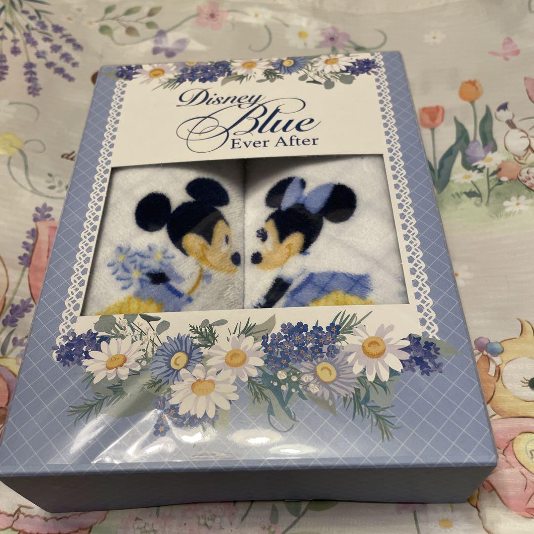 新品未使用★ディズニーランドディズニーブルーミニタオル新品