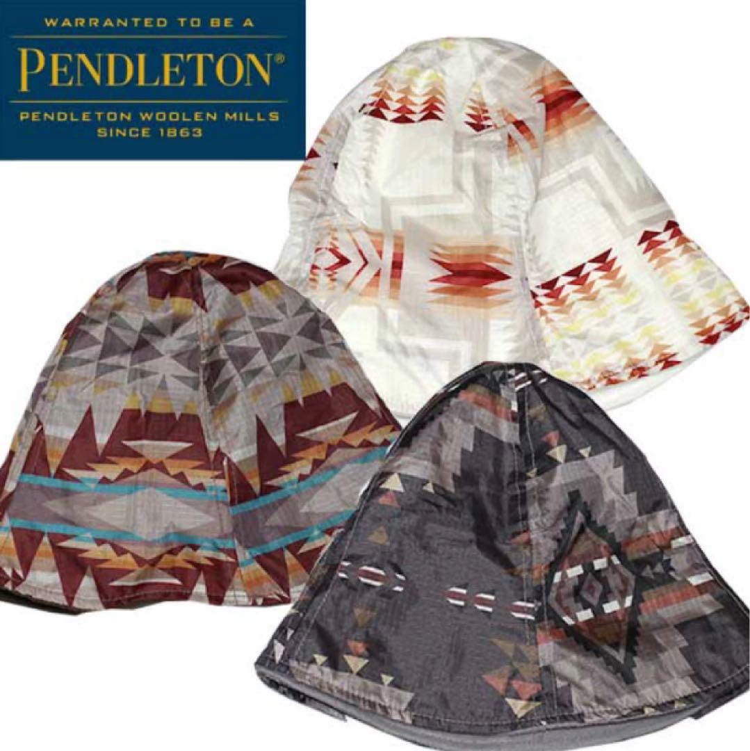 PENDLETON リバーシブル サウナ ハット 収納ポーチ付き ¥4,950