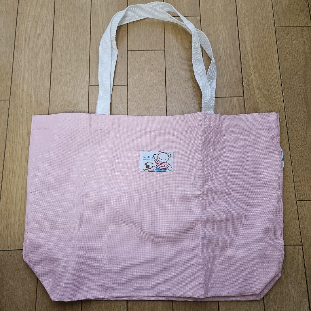 新品未使用】Familiarファミリア トート エコバッグ ピンク