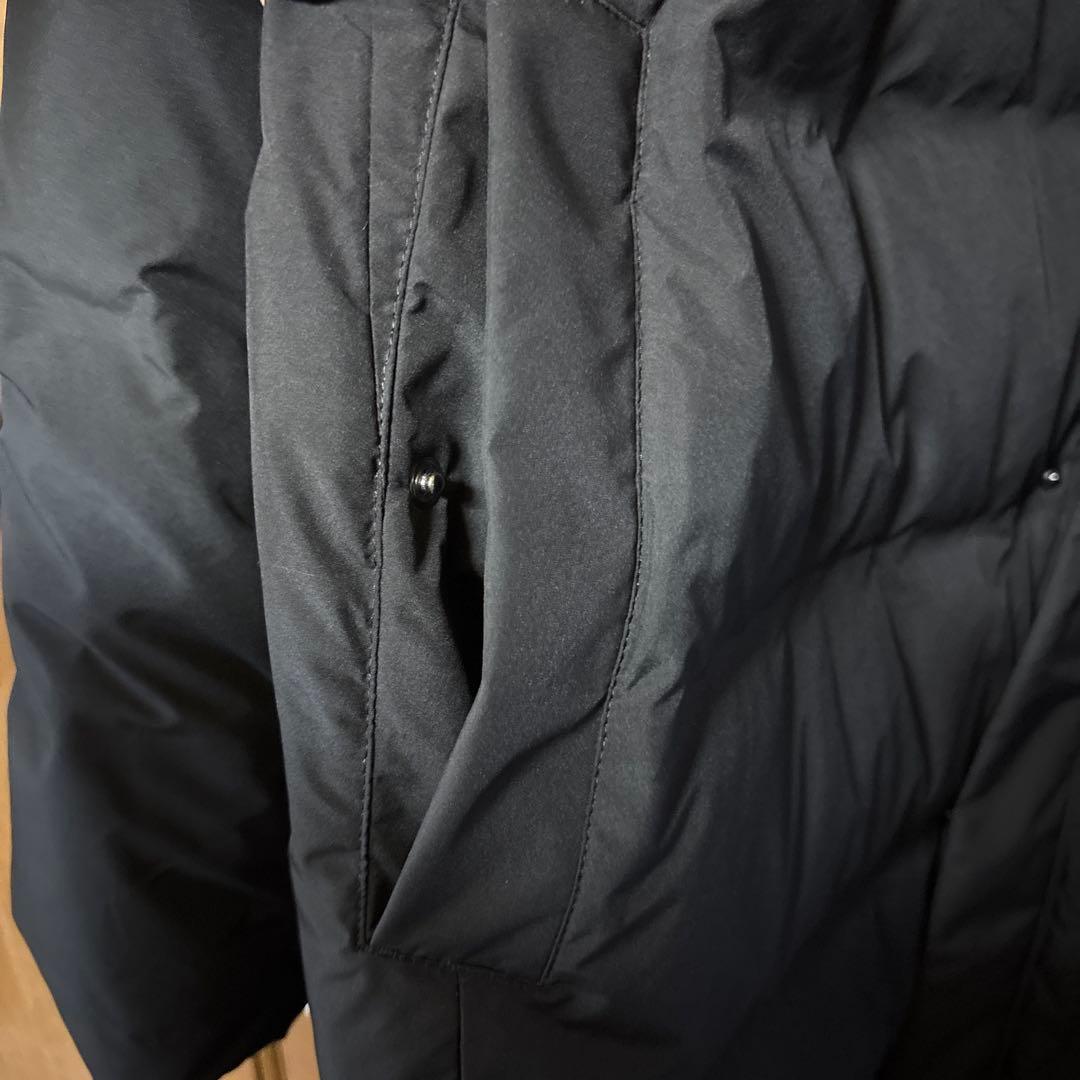 シームレスダウンロングコート